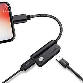 Mcdodo Lightning - 2xLightning M-F Adapter 0,1m