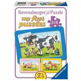 Ravensburger Pussel My First Puzzel City Vehicle 3x6 Bitar