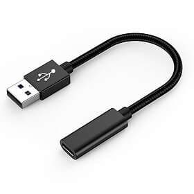 NÖRDIC USB C - USB A 3.0 F-M Adapter 0,15m