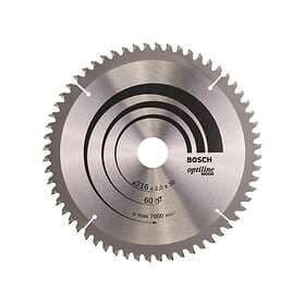 Bosch Cirkelsågklinga Optiline Wood 216 x 30 x 2,0 mm, 60