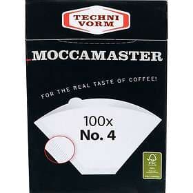 Moccamaster No.4 Kaffefilter 100st