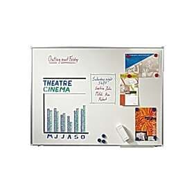 Staples Lackad Whiteboard 90x60cm