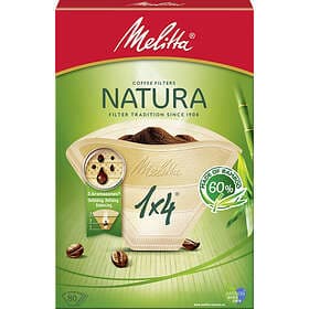 Melitta Natura 1x4 Kaffefilter 80st