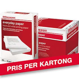 Office Depot Everyday Paper A4 80g 5x500 st