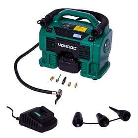 VONROC Kompressor 20V 12V 4.0Ah