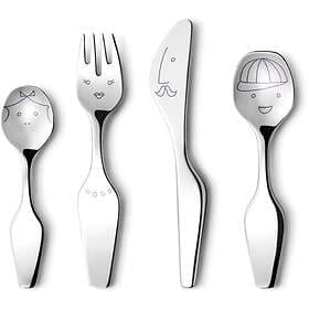 Georg Jensen Alfredo The Twist Familie Bestickset 4 Delar