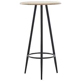 vidaXL Bar Table Oak 60x107.5 cm MDF