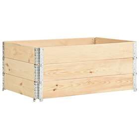 vidaXL Pallkrage 310059 3st 150x100cm (Natur)
