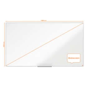 Nobo Impression Pro Emalj Magnetic Whiteboard 188x106cm