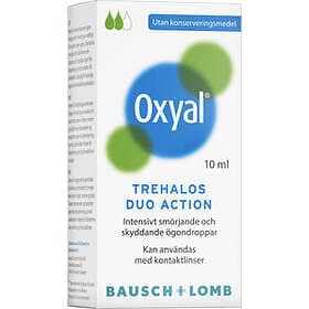 Bausch & Lomb Oxyal Trehalos Duo Action Eye Drops 10ml