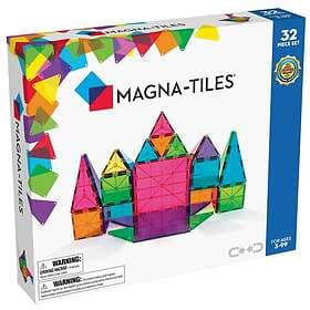 Magna-Tiles Clear Colors 32-Piece Set