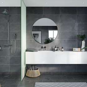 Fibo Våtrumsskiva Casablanca Negro Grande 62x240cm