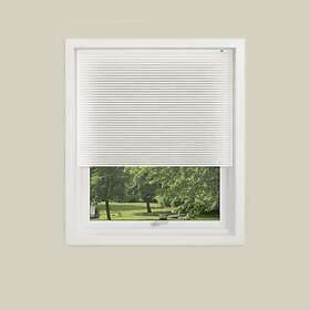 Debel London Plisségardin 90x210 (Vit)