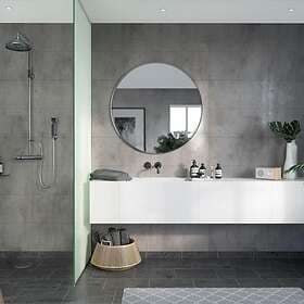 Fibo Våtrumsskiva Lentini Grey 8053-M6030 STN 62x240cm