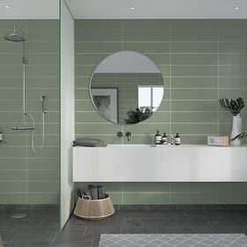 Fibo Våtrumsskiva Olivegreen 5206-M6015 EM 62x240cm