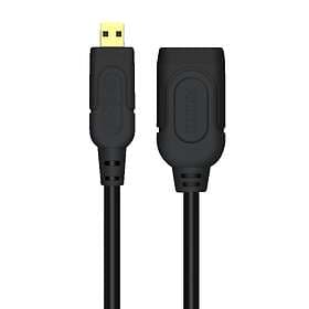 Exibel HDMI Micro - HDMI M-F Adapter 0,2m