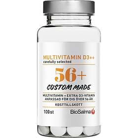 Biosalma Multivitamin D3++ 56+ 100 Tabletter