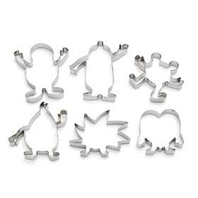 Babblarna Pepparkaksformar 6-pack