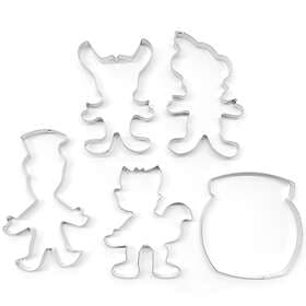Bamse Pepparkaksformar 5-pack