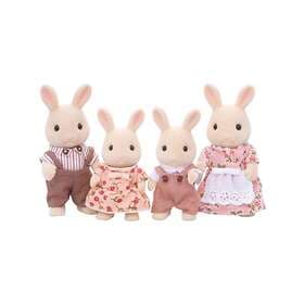 Sylvanian Families Milk Rabbit Family