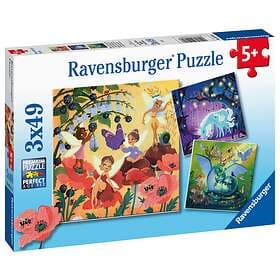 Ravensburger Pussel Magiska Karaktärer 3x49 Bitar
