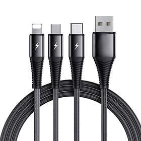 SiGN 3A USB A - Lightning/USB Micro-B/USB C 1,2m