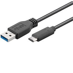 MicroConnect 3A USB A - USB C 3.1 0,5m
