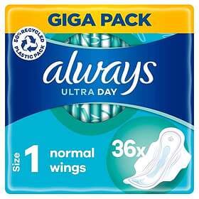 Always Ultra Normal Size 1 Wings (36-pack)