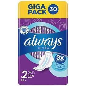 Always Ultra Long Size 2 Wings (30-pack)