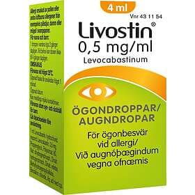 Livostin Ögondroppar 0.5mg/ml 4ml