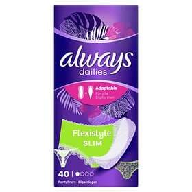 Always Dailies Flexistyle Slim (40-pack)