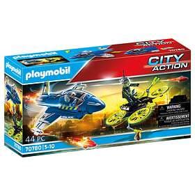 Playmobil City Action 70780 Polisjet: jakt med drönare