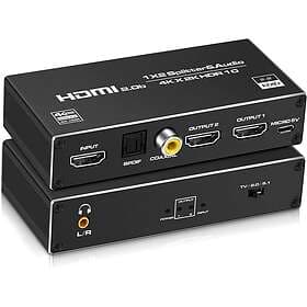 NÖRDIC 18Gbps HDMI - 2xHDMI F-F Splitter Adapter SGM-190