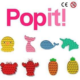 Pop It Fidget 8 Pack