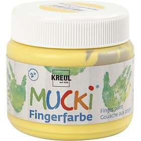 Kreul Mucki Fingerfärg Gul 150ml