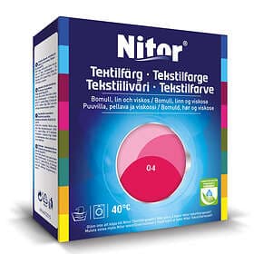 Nitor Textilfärg Fuchsia 04 400/800g