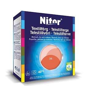 Nitor Textilfärg Korall 36 400/800g