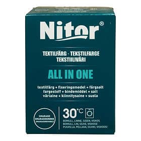 Nitor All In One Textilfärg Smaragdgrön 230g