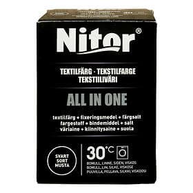 Nitor All In One Textilfärg Svart 230g