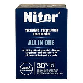 Nitor All In One Textilfärg Marinblå 230g