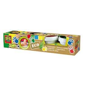 SES Creative Eco Fingerfärg Set 4x145ml
