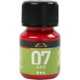 A-Color Glasfärg Röd 30ml