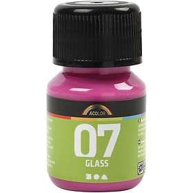 A-Color Glasfärg Rosa 30ml