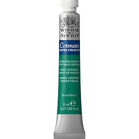 Winsor & Newton Cotman Akvarellfärg Intense Green (Phthalo Green) 329 8ml