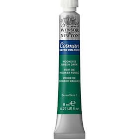 Winsor & Newton Cotman Akvarellfärg Hooker's Green Dark 312 8ml