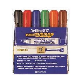 Artline 517 Whiteboardpennor 6-pack