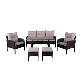 Venture Design Grupp Knock 120X70cm (inkl. Soffa, 2st Stolar, 2st Pallar)