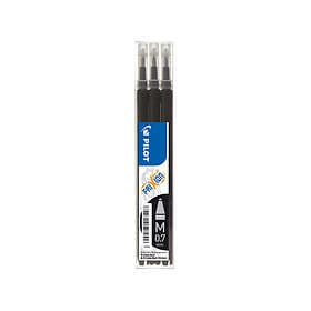 Pilot Frixion Ball Patron 0.7mm (Svart) 3st