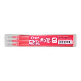 Pilot Frixion Ball Patron 0.5mm (Röd) 3st