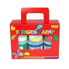 Sense Fingerfärg 6x80ml